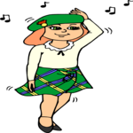 Irish Girl Dancing