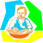 Baby in Bowl