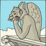 Gargoyle 04 Clip Art