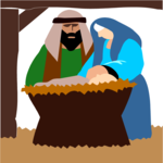 Nativity Scene 02 Clip Art