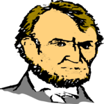 Abraham Lincoln 09 Clip Art