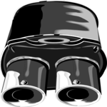 Muffler 4 Clip Art