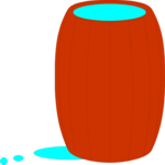 Water Barrel Clip Art