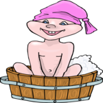 Boy Bathing 1