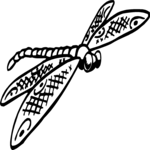 Dragonfly 05 Clip Art