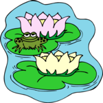 Lily Pads 2 Clip Art