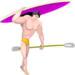 Canoeing 21 Clip Art