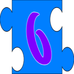 Puzzle 6 Clip Art