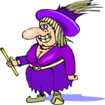 Witch 6 Clip Art