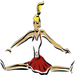 Cheerleader 3 Clip Art