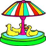 Lamp - Ducks Clip Art