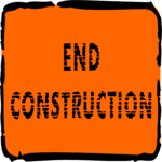 Construction - End 1 Clip Art