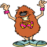 Man - Hairy Clip Art