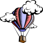 Hot Air Balloon 19 Clip Art