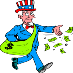Uncle Sam - Money Bag