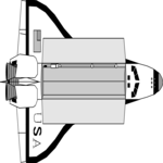 Space Shuttle 02 Clip Art