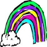 Rainbow 06 Clip Art