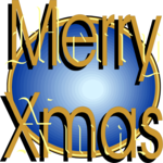 Merry Christmas 02 Clip Art