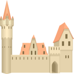 Feudal Castle - Czech Clip Art
