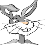 Rabbit Smiling 1 Clip Art