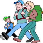 Backpackers 2 Clip Art