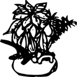 Poinsettia 03 Clip Art