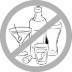 No Alcohol Clip Art