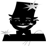 Top Hat Man Clip Art