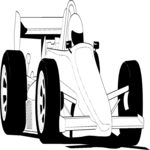 Auto Racing - Car 22 Clip Art