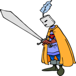 Knight with Sword 08