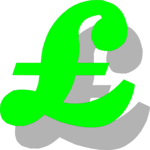 Pound Symbol 3 Clip Art