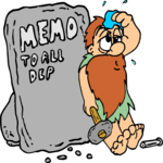 Caveman - Memo Clip Art