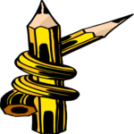 Pencil - Flexible Clip Art