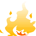 Fire 10 Clip Art