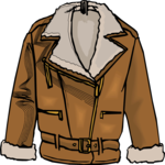 Jacket - Fur Lined 2 Clip Art