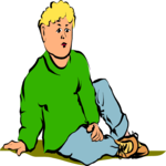 Kid Sitting Clip Art