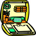 Briefcase - Office Clip Art