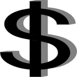 Dollar Symbol 13 Clip Art