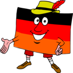German Flag Man