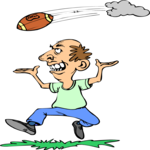 Football Player 51 Clip Art