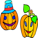 Pumpkins 08 Clip Art