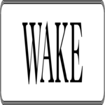 Wake Clip Art