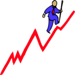 Climbing Chart Clip Art