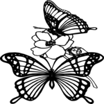 Butterflies 4 Clip Art