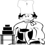 Kid Chef Clip Art