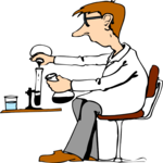 Scientist 05 Clip Art