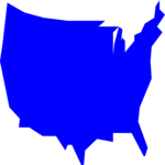 USA - Silhouette Clip Art