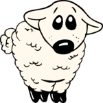 Sheep 08 Clip Art