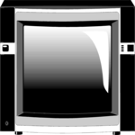 Television 17 Clip Art