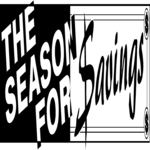 Season for Savings Clip Art